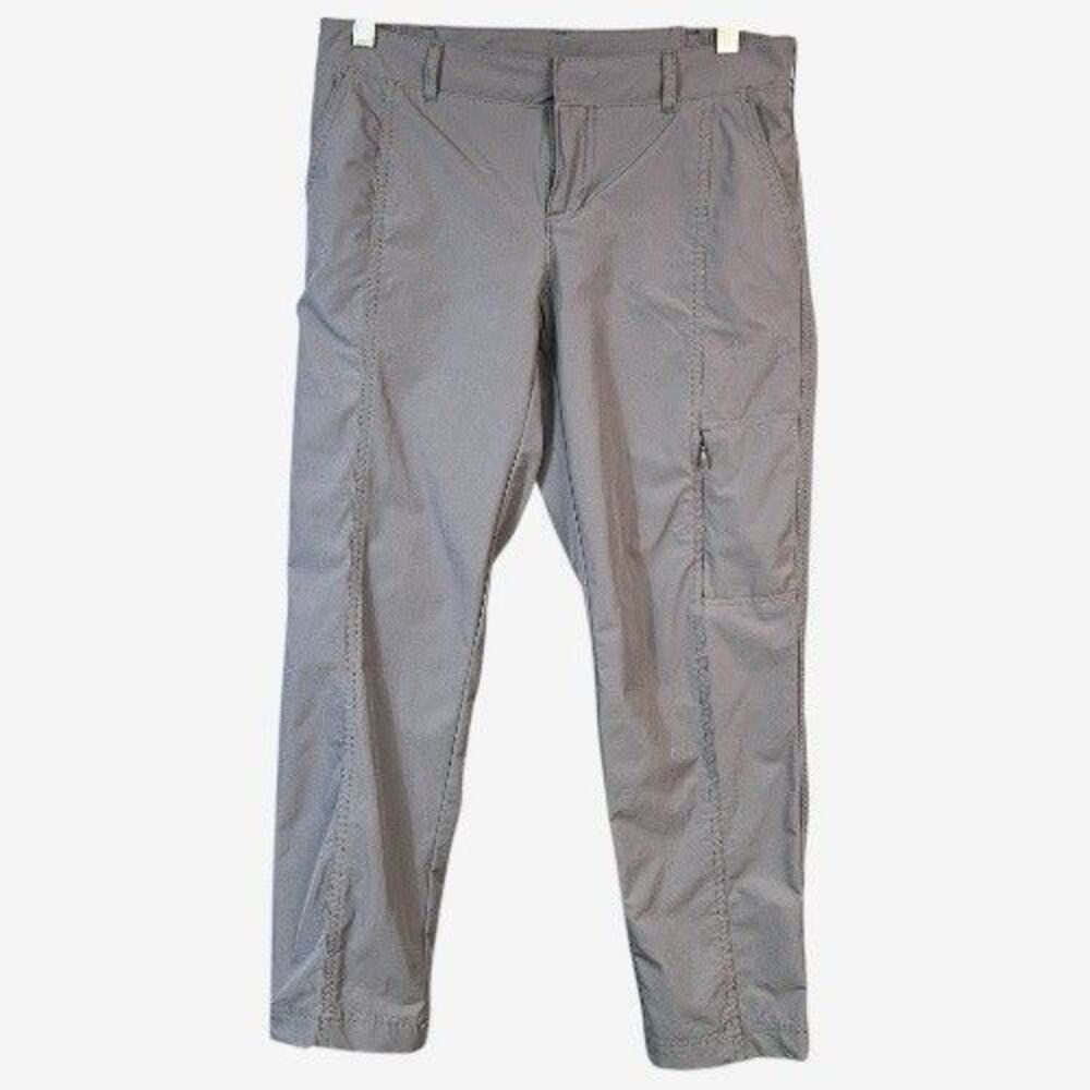 Kirkland Travel Gray Pants Size 2 Hiking Outdoors  25.5" Inseam  womens